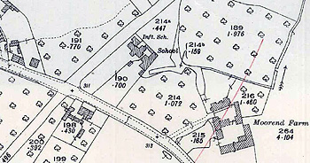Eaton Bray School on a map of 1926